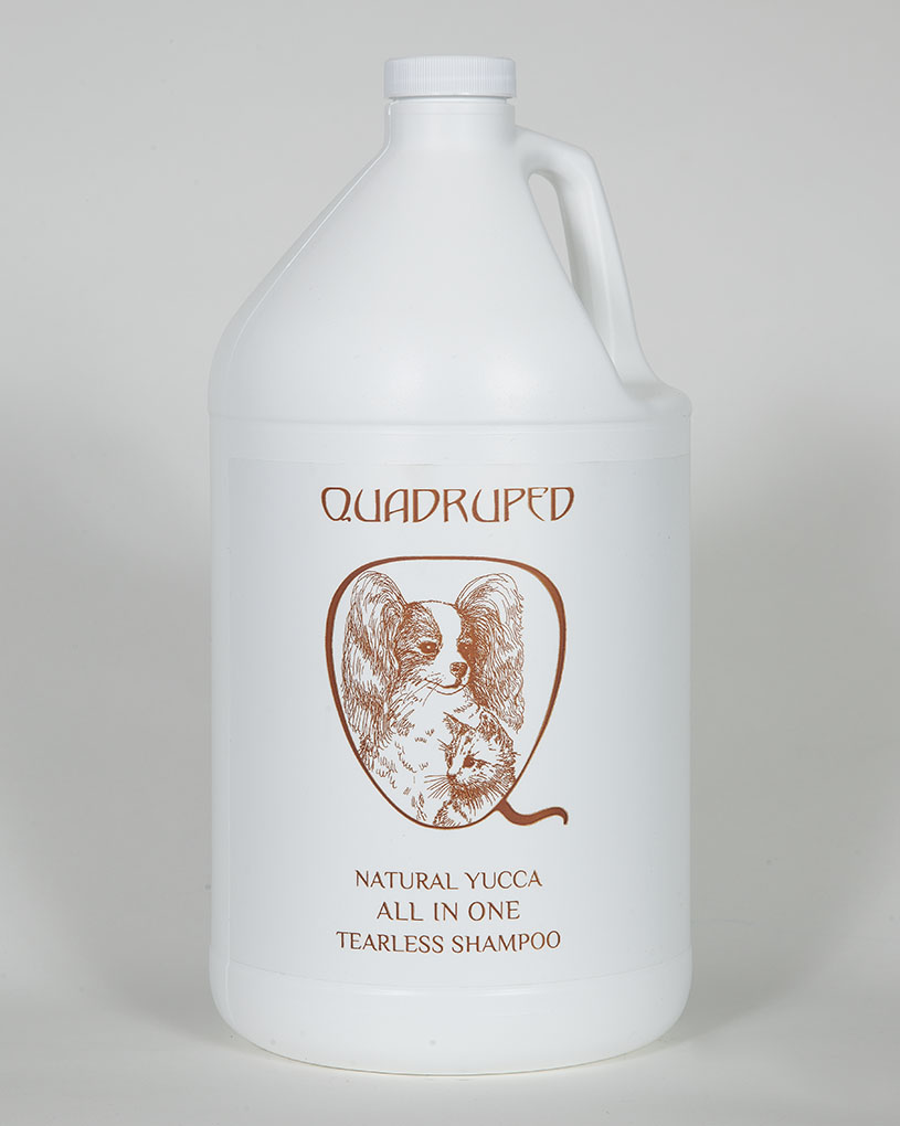 Quadruped Pet Care: All in One Concentrated Shampoo (1 gallon)